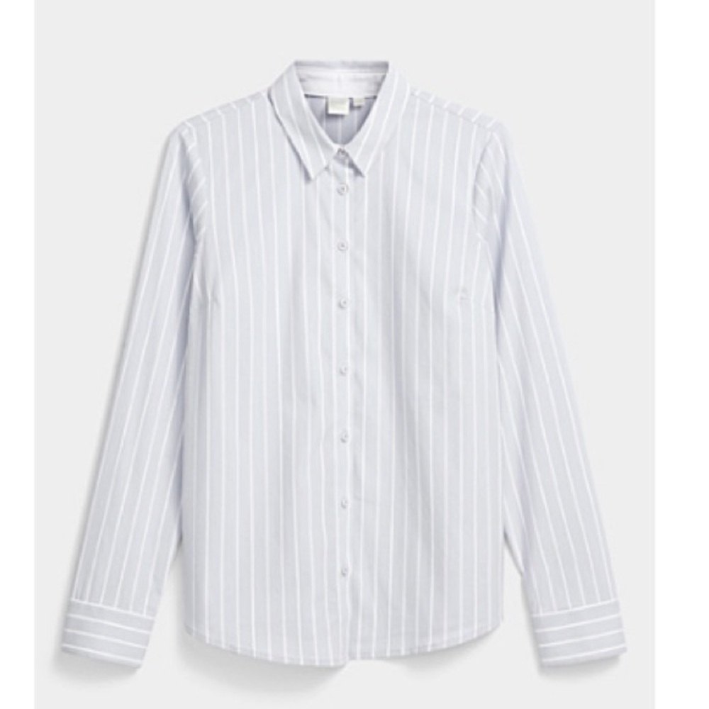Twik White Striped Button Down Shirt